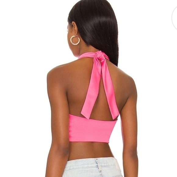 Superdown Alondra Halter Wrap top - Picture 4 of 14